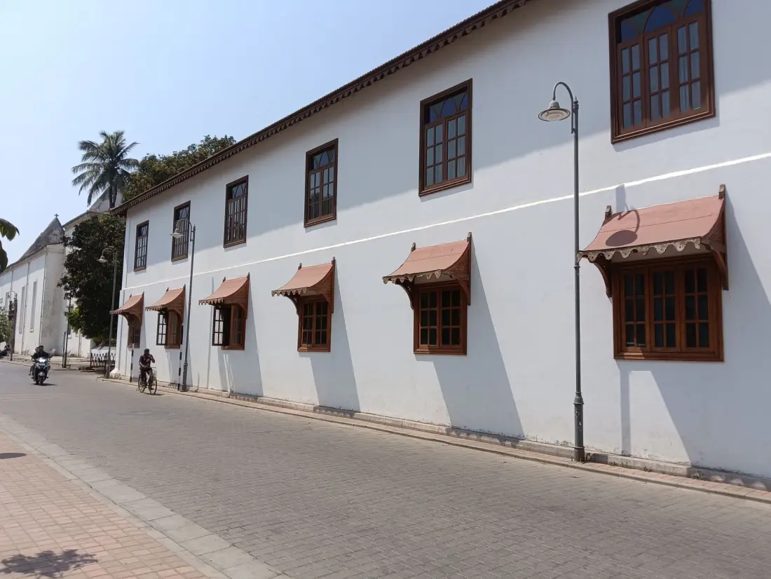 Colonial heritage street in Fort Kochi